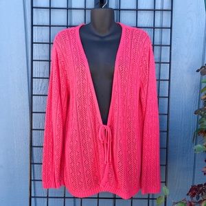 Lane Bryant Front Tie Cardigan